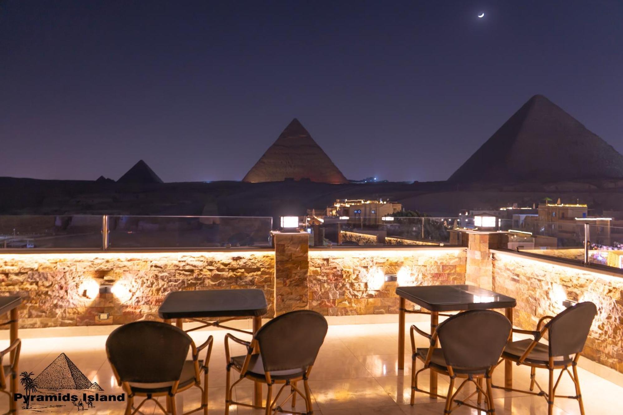 Bed and Breakfast Pyramids Island Kafret el-Gabal Esterno foto