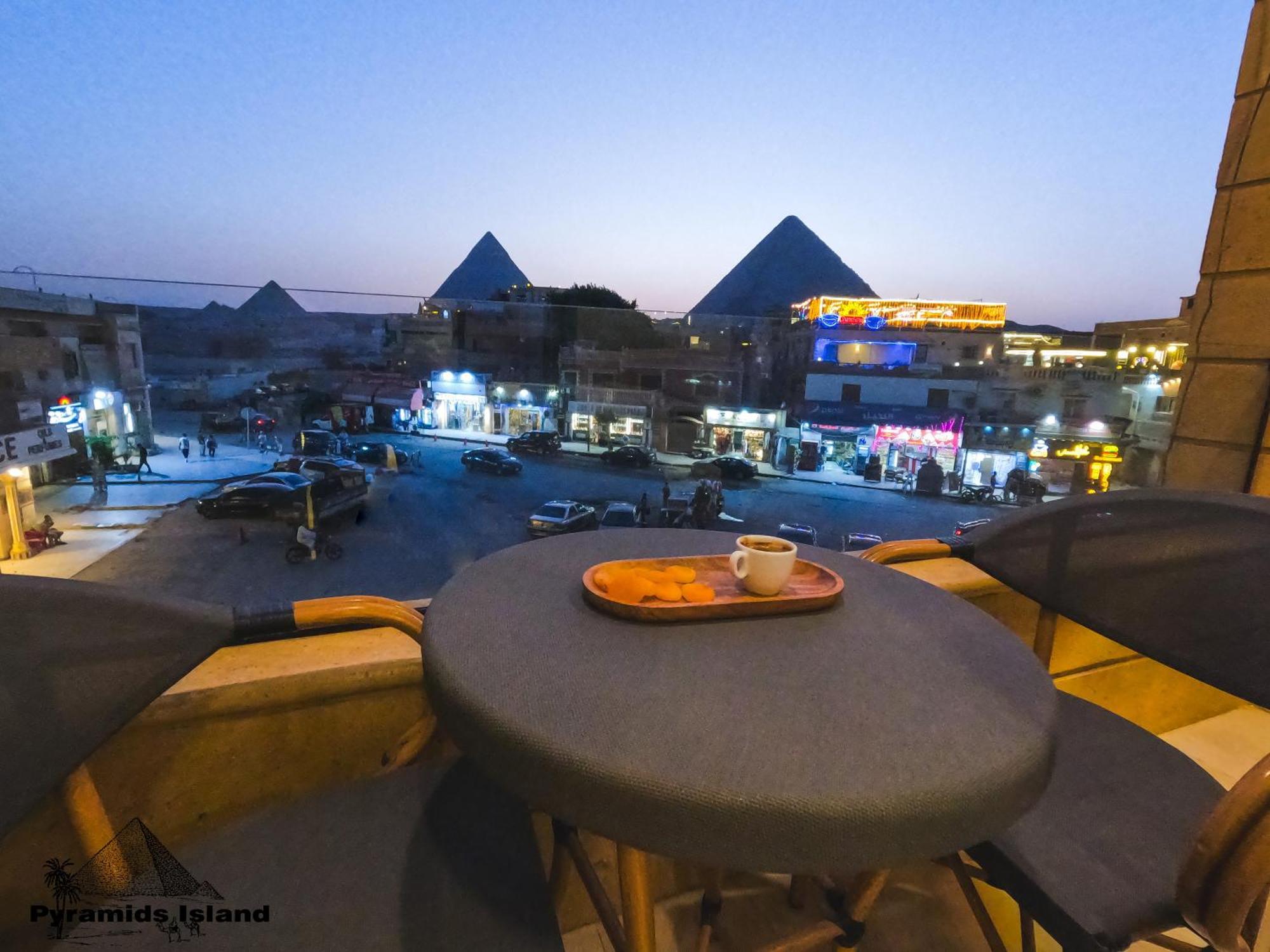Bed and Breakfast Pyramids Island Kafret el-Gabal Esterno foto