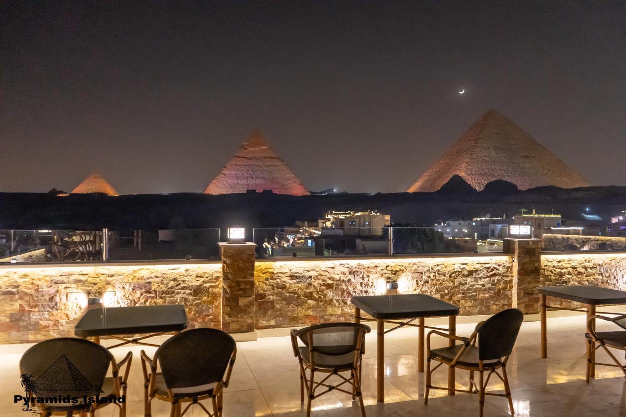 Bed and Breakfast Pyramids Island Kafret el-Gabal Esterno foto