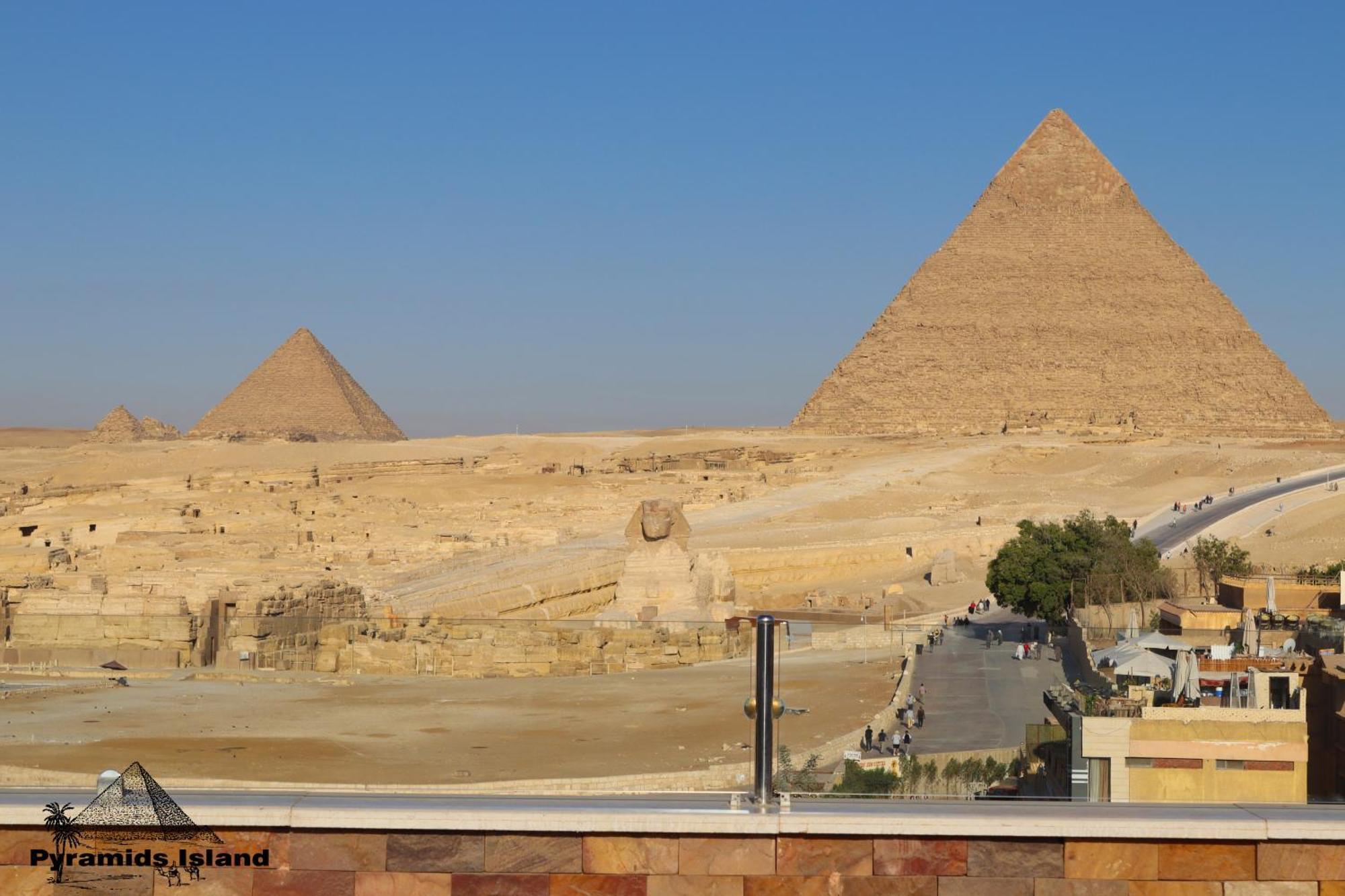 Bed and Breakfast Pyramids Island Kafret el-Gabal Esterno foto