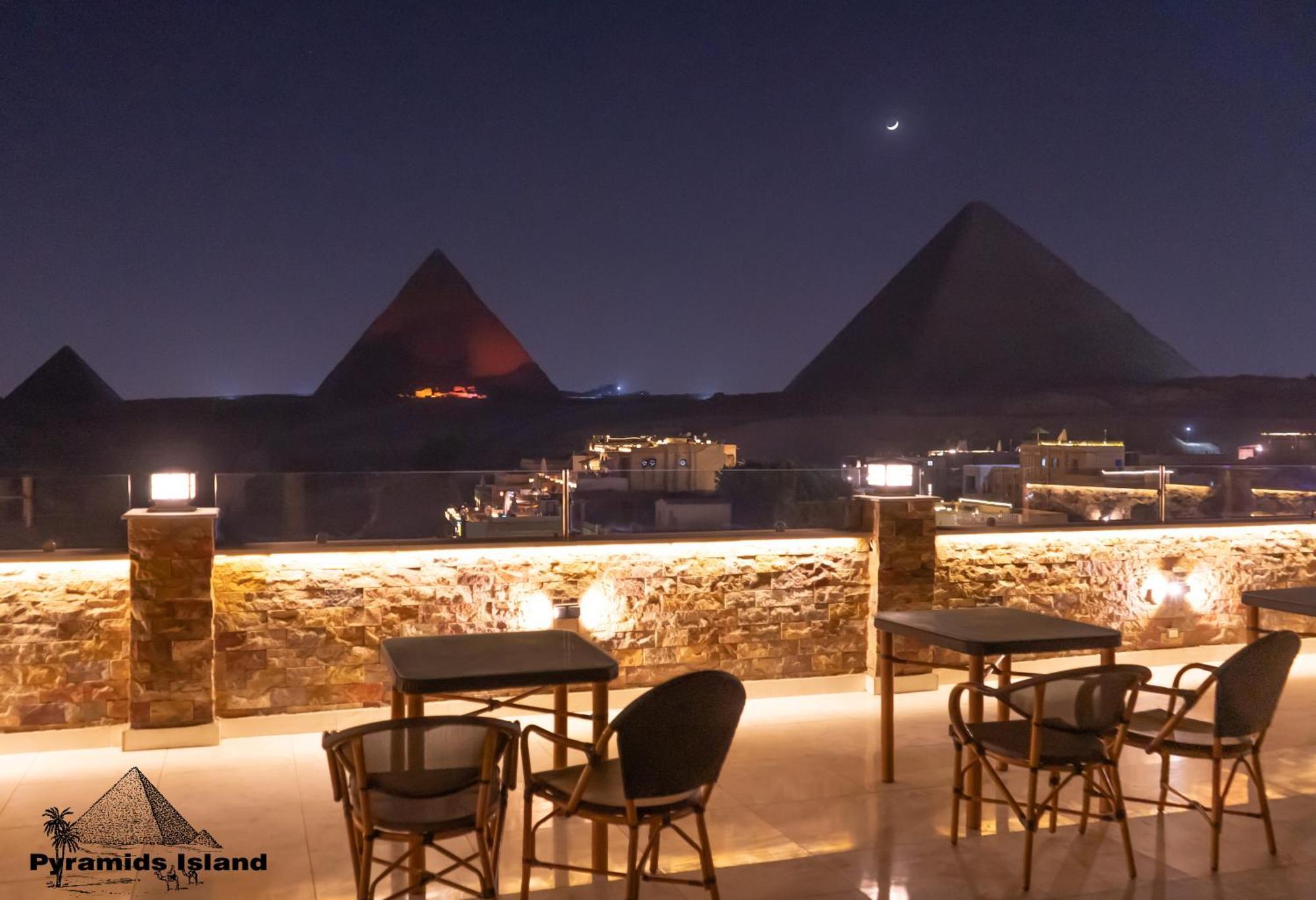 Bed and Breakfast Pyramids Island Kafret el-Gabal Esterno foto