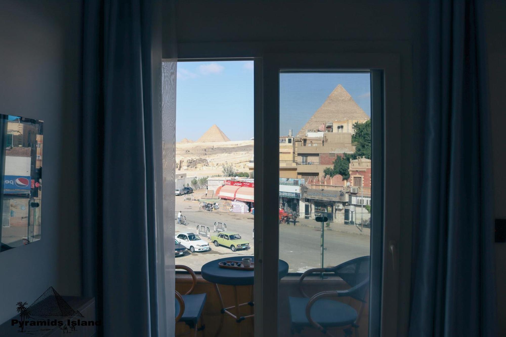 Bed and Breakfast Pyramids Island Kafret el-Gabal Esterno foto