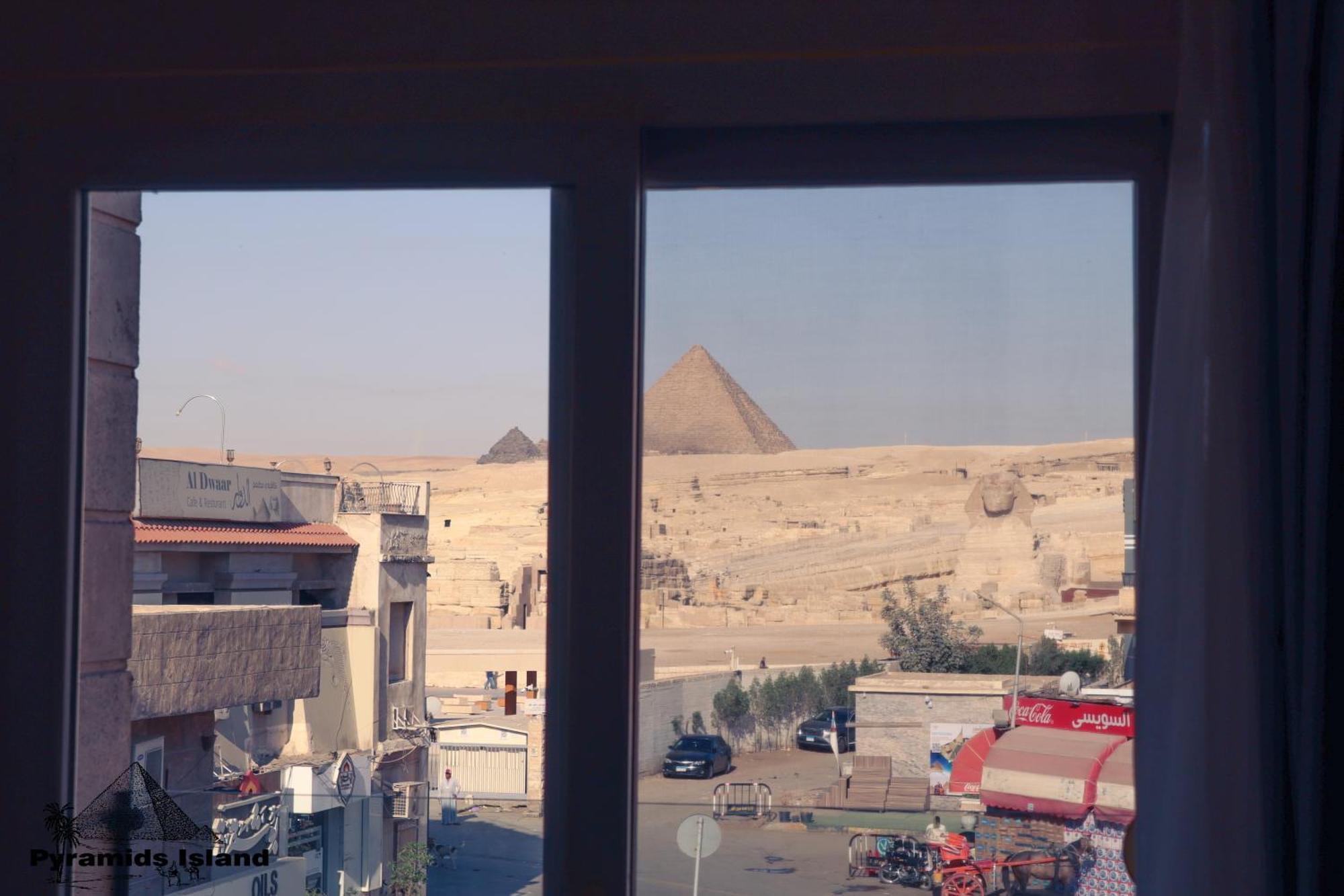 Bed and Breakfast Pyramids Island Kafret el-Gabal Esterno foto