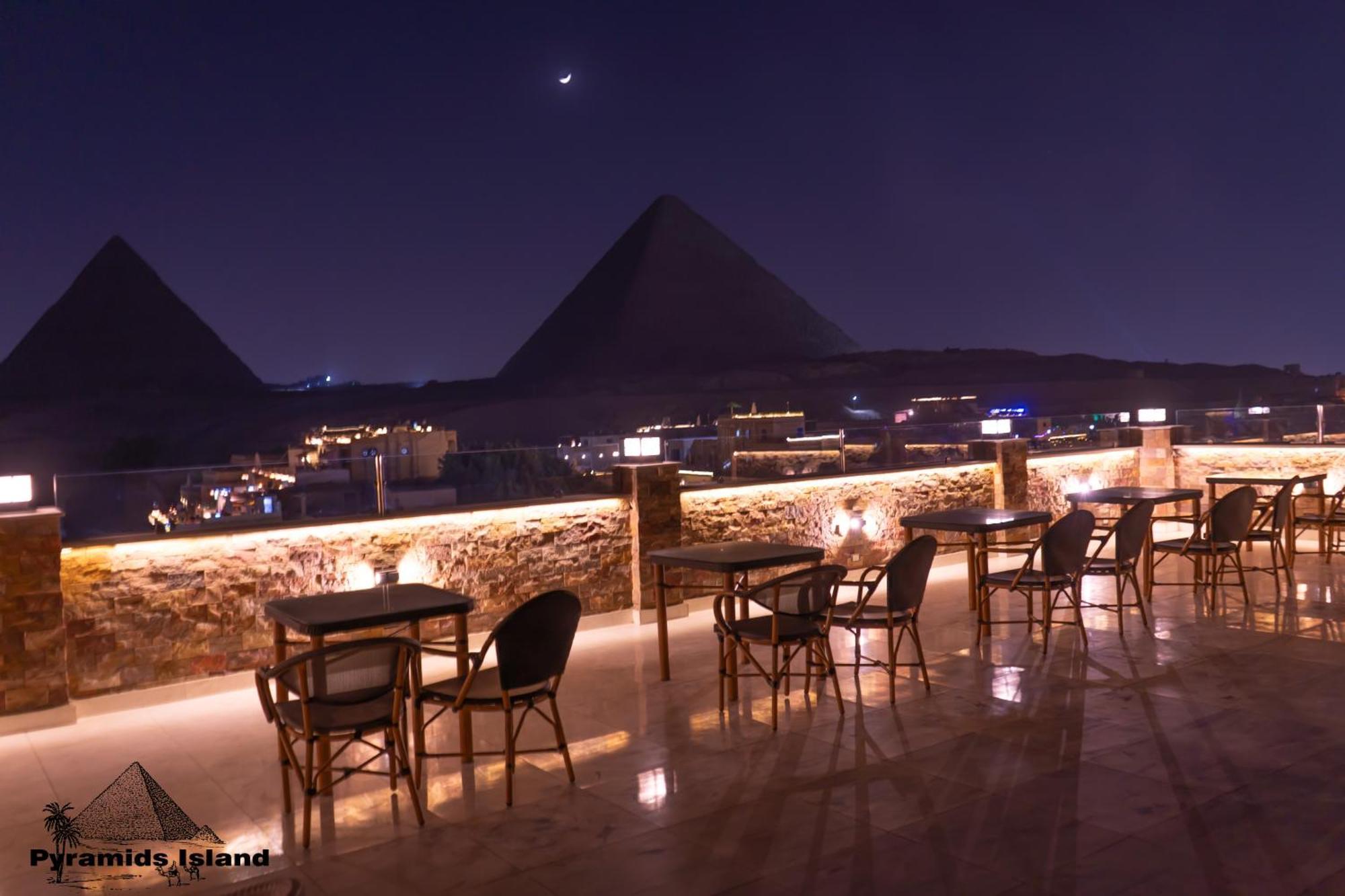 Bed and Breakfast Pyramids Island Kafret el-Gabal Esterno foto
