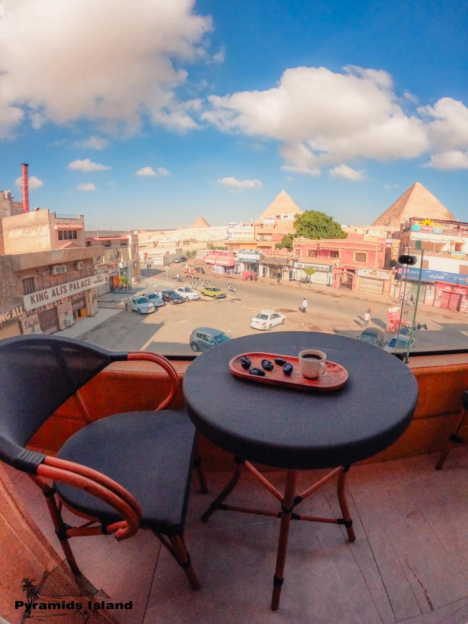 Bed and Breakfast Pyramids Island Kafret el-Gabal Esterno foto
