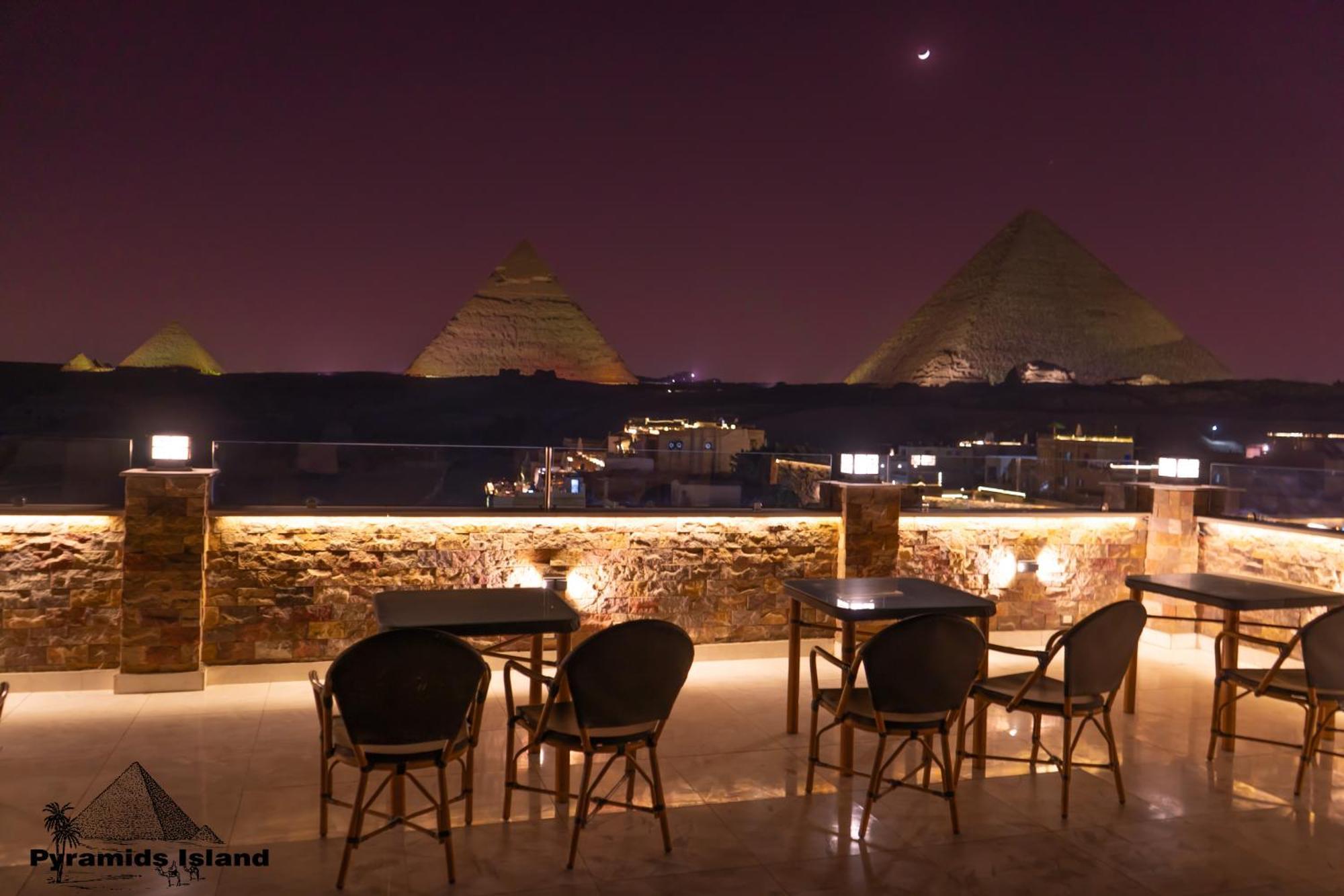 Bed and Breakfast Pyramids Island Kafret el-Gabal Esterno foto
