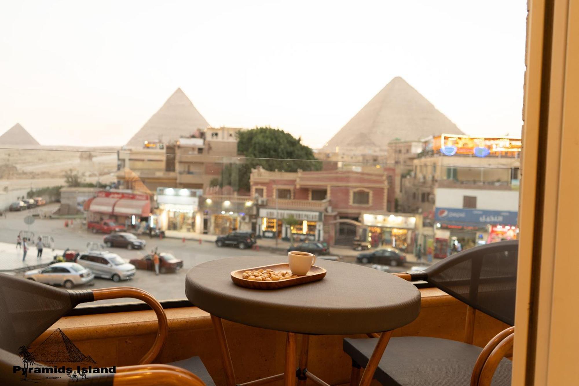 Bed and Breakfast Pyramids Island Kafret el-Gabal Esterno foto