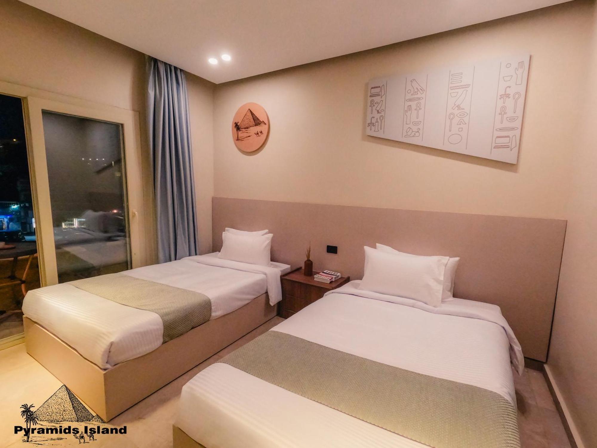 Bed and Breakfast Pyramids Island Kafret el-Gabal Esterno foto