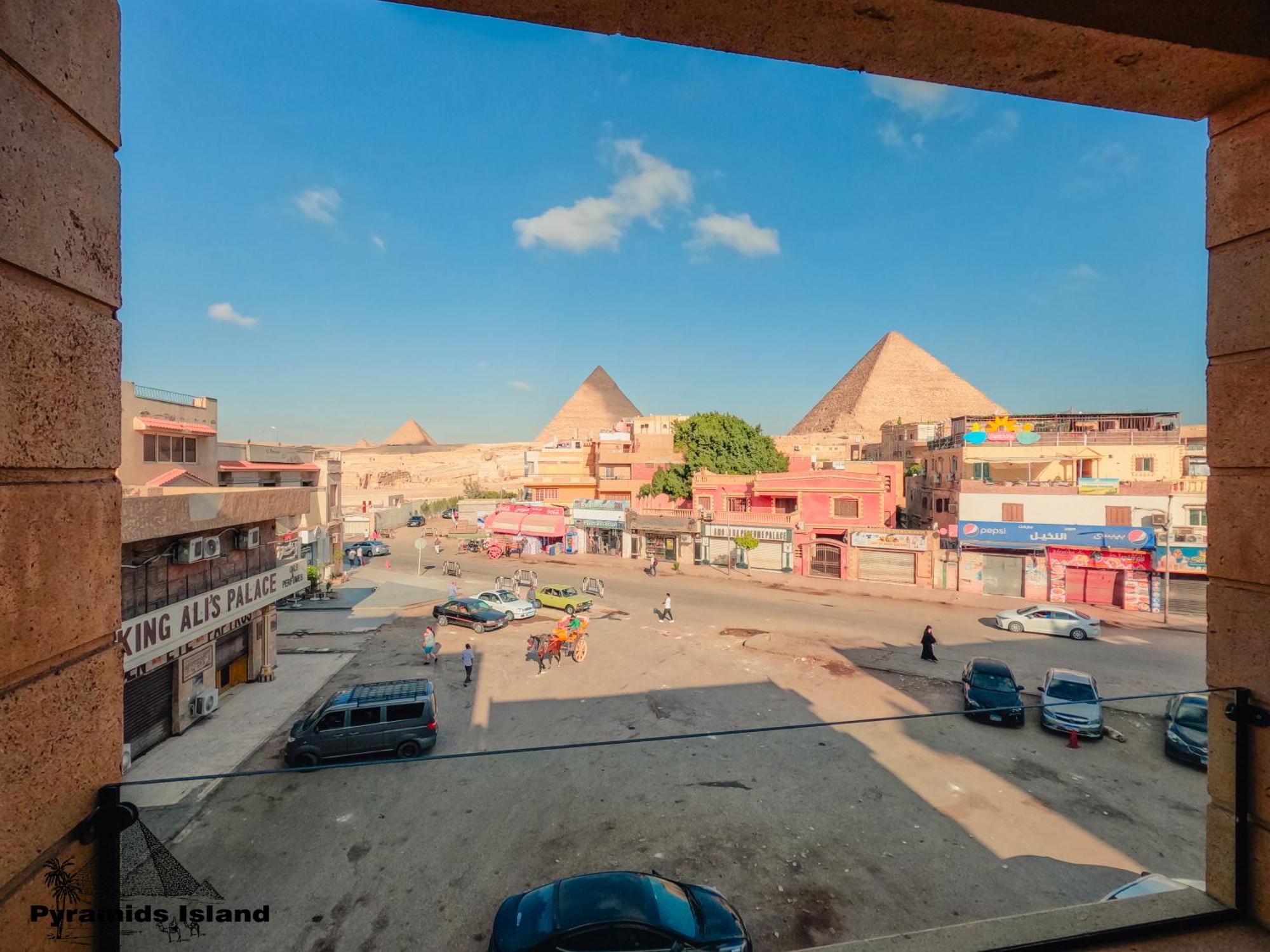 Bed and Breakfast Pyramids Island Kafret el-Gabal Esterno foto