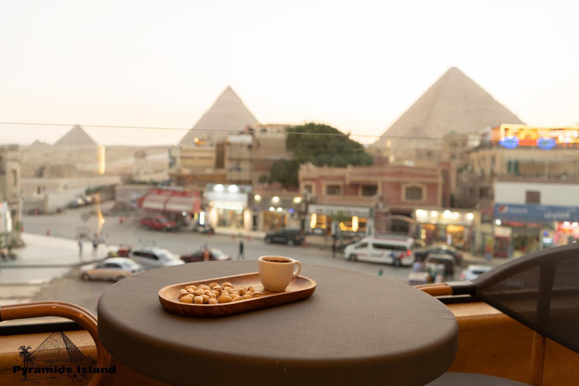 Bed and Breakfast Pyramids Island Kafret el-Gabal Esterno foto