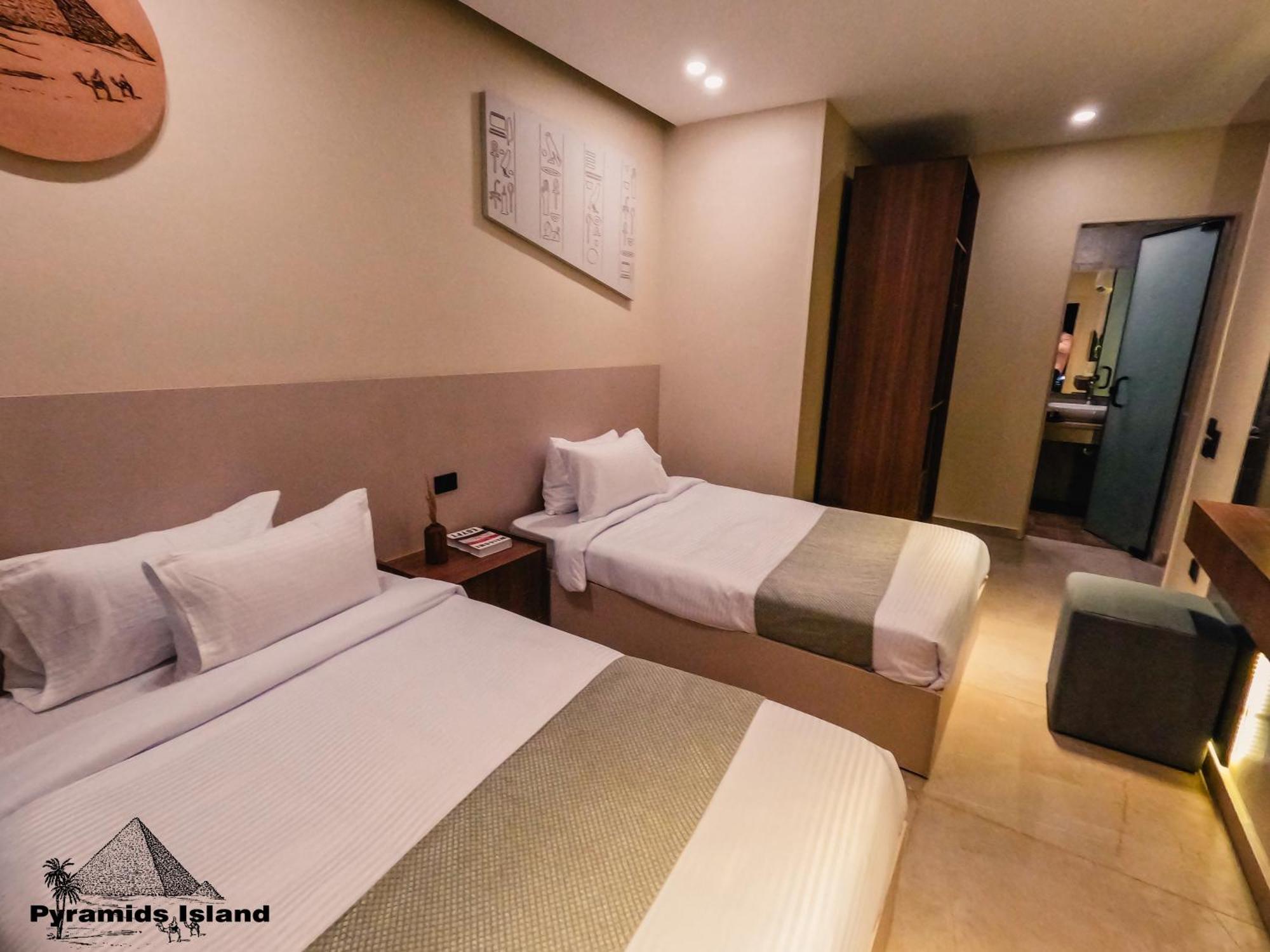 Bed and Breakfast Pyramids Island Kafret el-Gabal Esterno foto