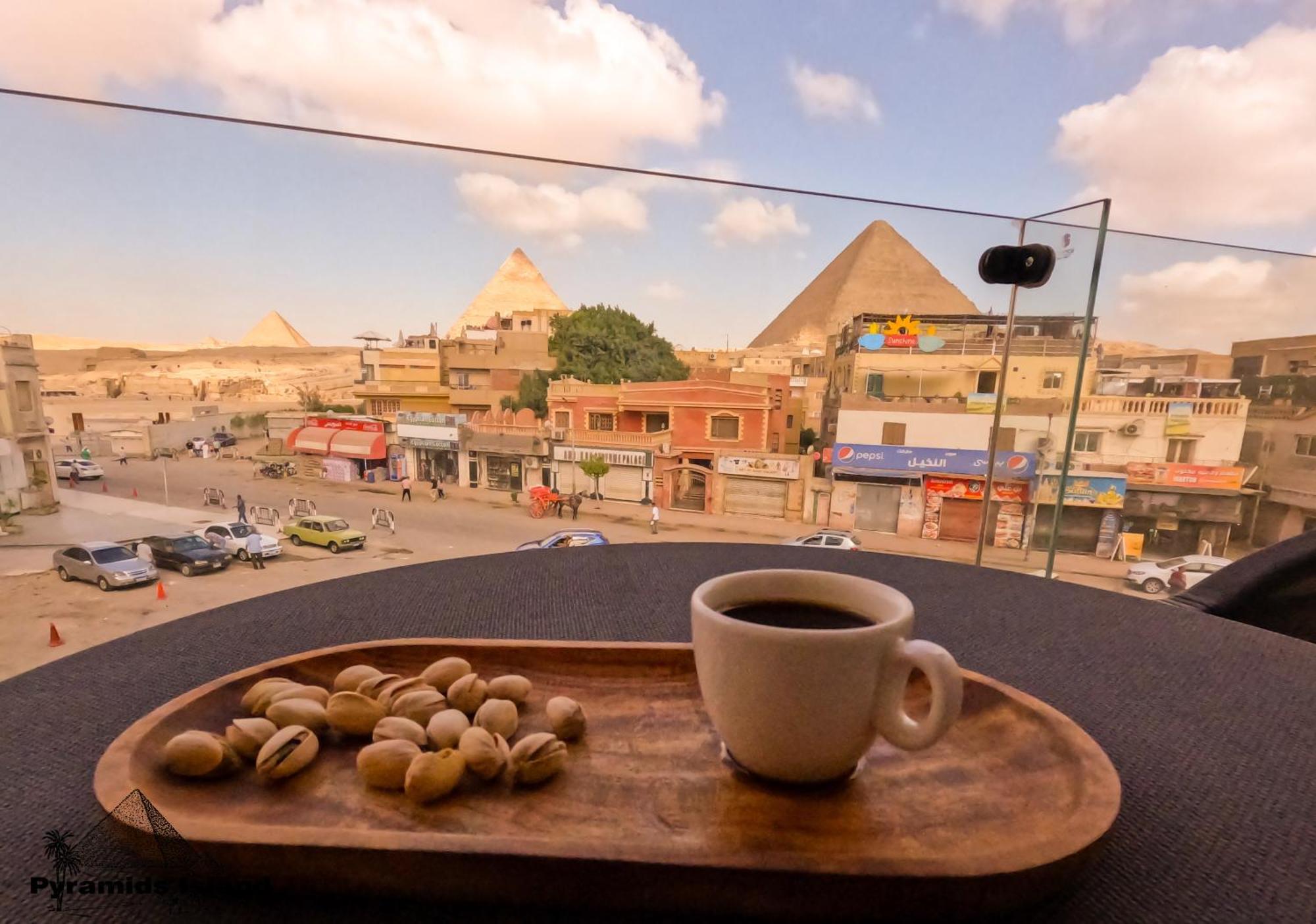 Bed and Breakfast Pyramids Island Kafret el-Gabal Esterno foto