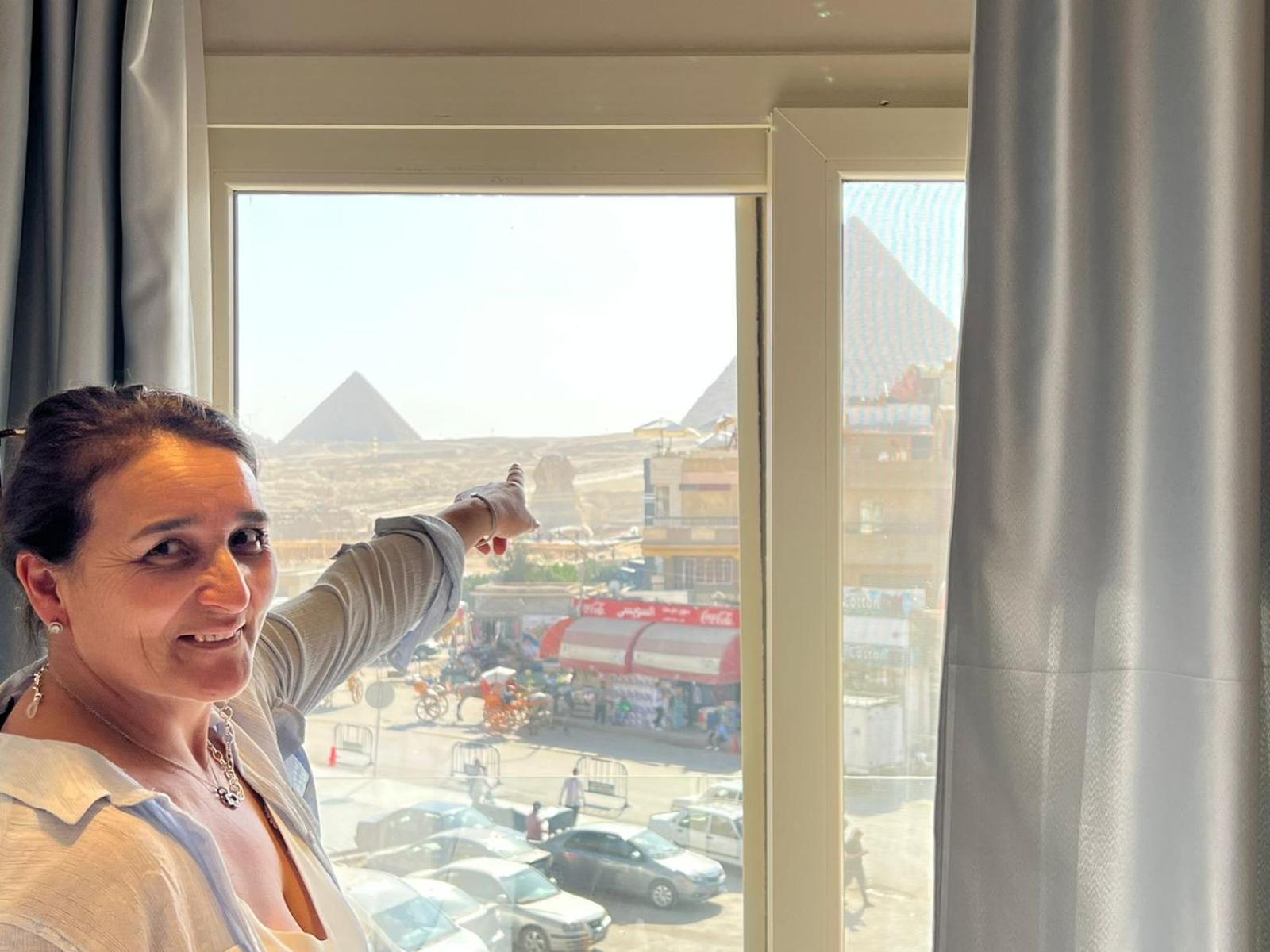 Bed and Breakfast Pyramids Island Kafret el-Gabal Esterno foto