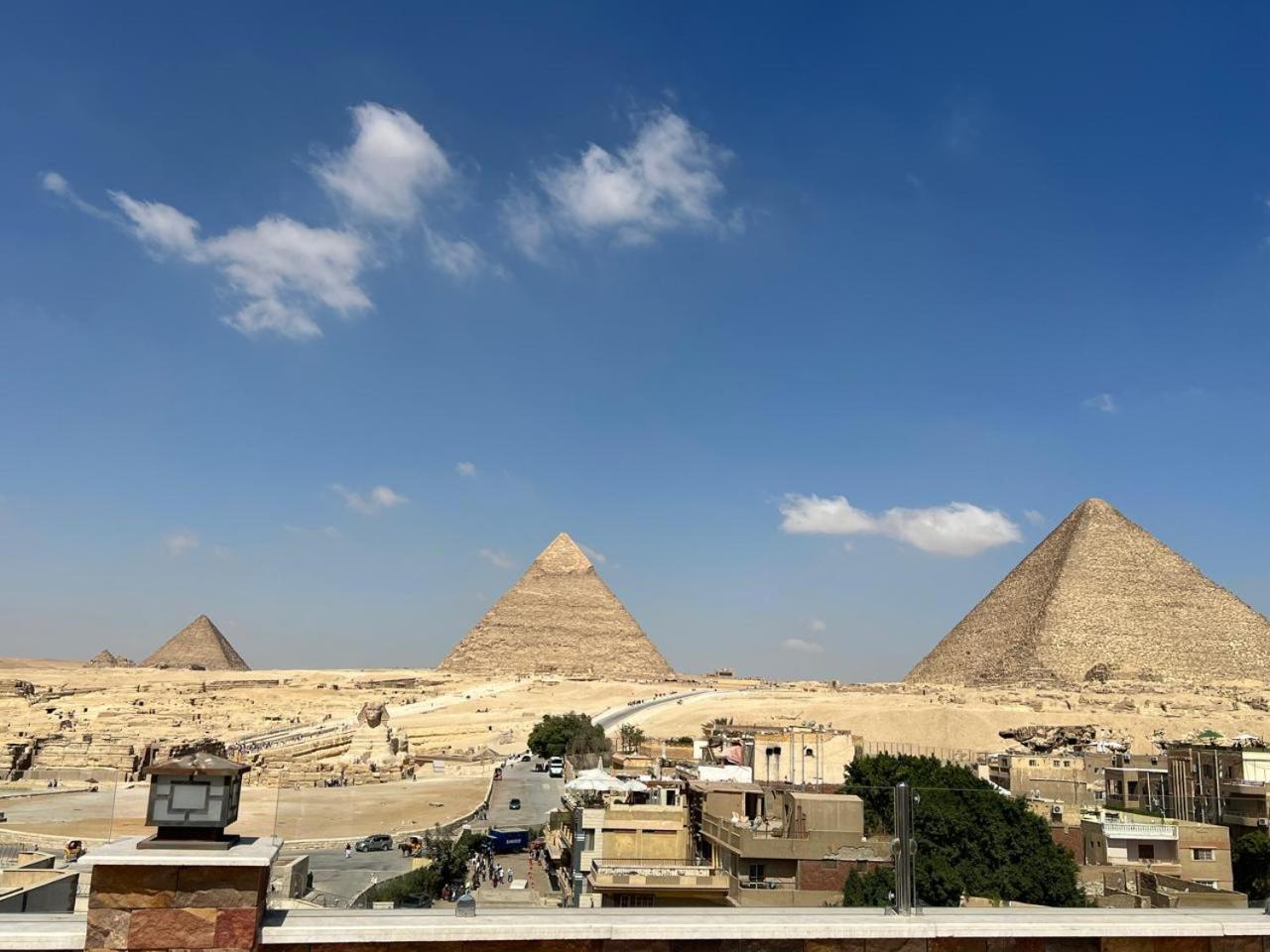Bed and Breakfast Pyramids Island Kafret el-Gabal Esterno foto